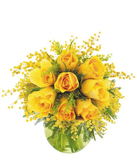 Bouquet di mimosa